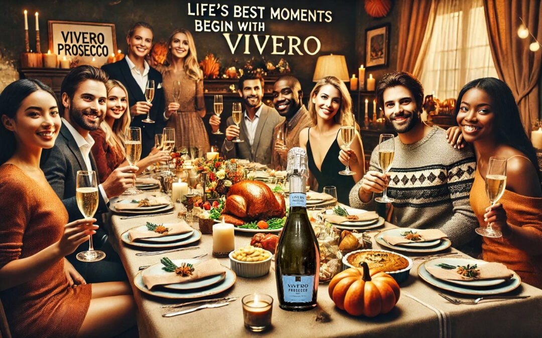 Thanksgiving and Sparkle: Why Vivero Prosecco is Your Perfect Pairing